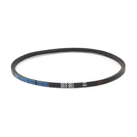 D&D SPA957 Metric V-Belt, 957mm Outside Length, 13 mm Top Width, 10 mm Thickness, 1 Ribs SPA957